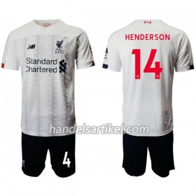Liverpool Jordan Henderson 14 Kinder Auswärts Trikotsatz 2019/20 Kurzarm (+ Kurze Hosen)